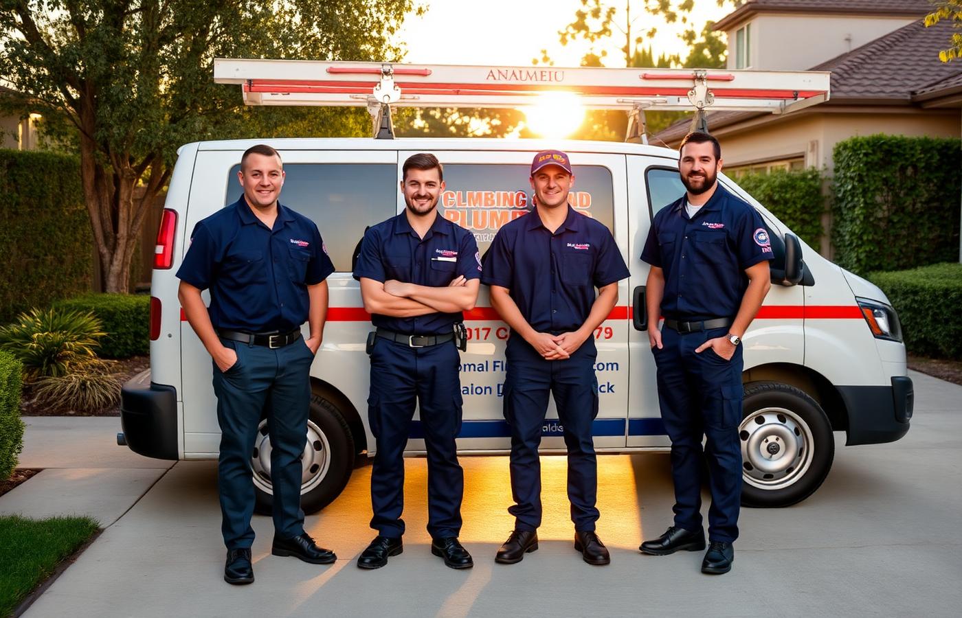 Visoso Plumbing local team in Anaheim
