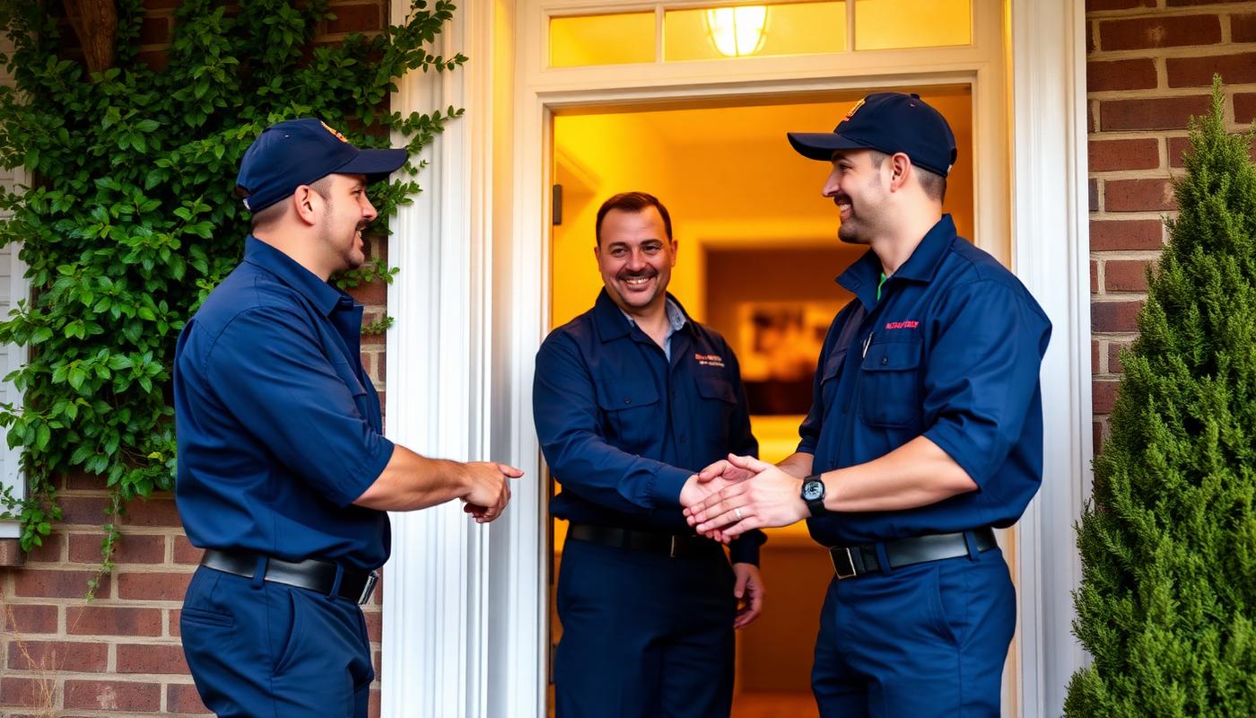 Visoso Plumbing team ready for an Anaheim service call